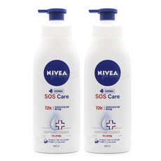 니베아 SOS 케어 바디로션 400ml+400ml