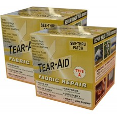 TEAR-AID 원단 수리 키트 3 in x 5 ft 롤 타입 A(2팩):