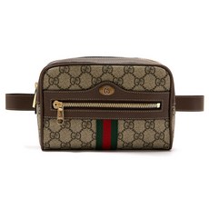 [Gucci]구찌 오피디아 스몰 캔버스 페이턴트 레더 벨트백