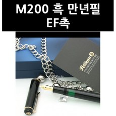 (2914610) M200 흑 만년필 EF촉, F