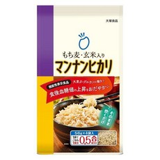 찰보리・현미 만난 히카리 곤약밥 56gx4봉, 224g, 1개