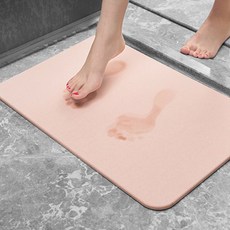 펀타스틱 빠른 수분 흡수 Onul 규조토 md406 발매트, 오늘 규조토 매트 블루 대
