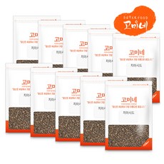 고미네 치아씨드 시드 chia seed 수분흡수팽창 포만감 식사대용, 200g, 10개