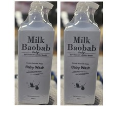 밀크바오밥 베이비 워시, 500ml, 2개