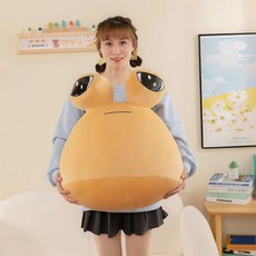 FATTYS 1+1포우인형 pou 슬픈달팽이 나캠든 슬픈눈 귀여운 선물, 1개, 포우인형55cm