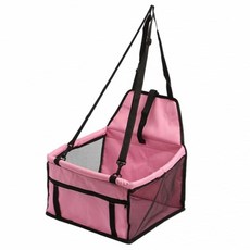 핑크 애견카시트 강아지드라이빙킷 반려견카시트 강아지용카시트