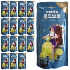 델라페 콜드브루 파우치커피 빅사이즈 340ml x 16개 Delaffe Cold Brew Pouch Coffee