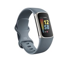 미국정품 fitbit 핏빗 차지5 구하기힘든 3가지컬러 배터리7일 센스, 스틸 블루플래티넘