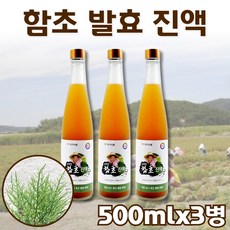 함초액 순천만 갯벌 함초 진액 액기스 엑기스 발효액 원액 액상 퉁퉁마디진액 국산 재배 타 마시는 함초진액 함초먹는법, 1개