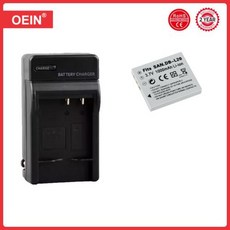 DB-L20 배터리 및 AC 충전기 Sanyo Xacti VPC-C4V CG9 CA6OR 용 4 개, 04 Charger And 1battery, 1개