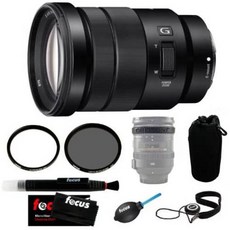 Sony Sony SELP18105G 18-105mm Lens with 72mm CP & UV Filters and Lens, 상세내용참조