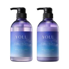 요루 릴렉스 나이트 리페어 샴푸 트리트먼트 475ml 475g 2종 택1, 1개