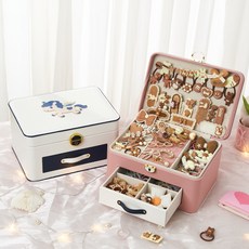 ANYOU 악세사리 쥬얼리박스 보석함 대용량 목걸이 귀걸이 팔찌 돌반지보관함