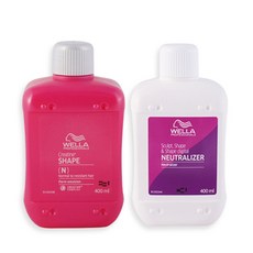 웰라 프로페셔널 크레아틴 플러스 쉐이프 (엔) 펌 에멀젼 1제400ml+2제400ml, 1개