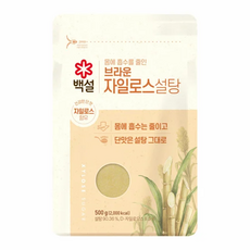백설스위트리 자일로스 갈색설탕, 500g, 5개