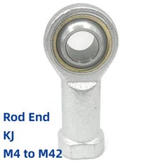 KJ SMC 물고기 오리지널 로드 엔드 피스톤 로드 엔드 KJ4D KJ4DA KJ5D KJ6D KJ8D KJ10D KJ12D KJ14, 2) KJ4D