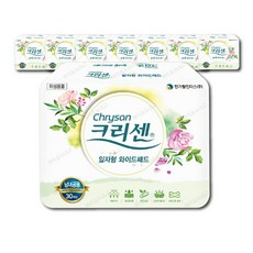 크리센 일자형 와이드패드 1box (240매) 성인용기저귀, FREE(onesize), 8개, 30개입 - 와우일자형기저귀