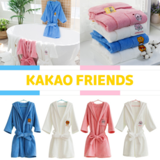 카카오프렌즈목욕가운