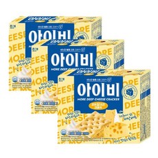 아이비 모어딥치즈 크래커, 270g, 3개