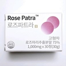 기타 로즈 파트라 1000mg 30정 피부미인 주름관리, 1박스