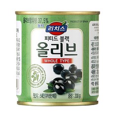 리치스블랙올리브 홀 200g x 12, 1g, 1개