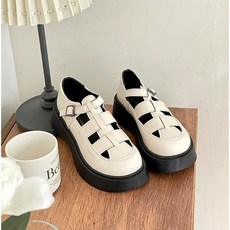 클래식 피셔맨 통굽5CM 샌들