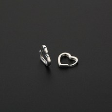 1부다이아몬드링귀걸이