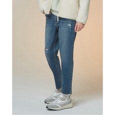 티엔지티 20FW [Bluer than] 다크 블루 데이퍼드 데미지 포인트 데님 TGPA0D183B3