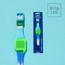 빅키드스트릿 빅키드 kid 키드 국내 최초 향기 led 시계 블랙그린 # 향기가 솔솔 평소에는 패션 팔찌 버튼을 누르면 숫자가 뿅! #수박향