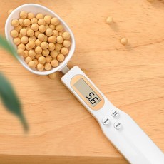 계량저울 스푼 사료 파우더 디지털 SPNS-1, 1.(SPNS-1) 스푼저울 (색상랜덤), 1개