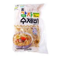 송학 감자수제비 1kg, 12개