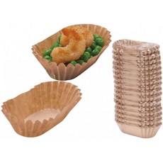 산낫뿌 [종이 반찬 컵 長丸 (소) 두꺼운】 크래프트 컵 도시락 과자 320 장 OCNM320SMZ, 1, 1