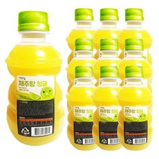 제주랑 청귤 주스, 320ml, 10개