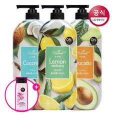 온더바디 더내추럴 아보카도 바디워시 900g x3개 (타입선택), 코코넛