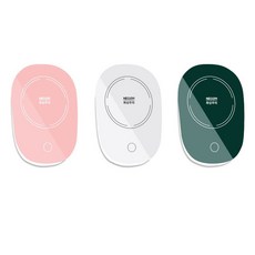 맛있는온도 55도 유지 따뜻한 보온 컵받침대 컵워머, 핑크, 1개, 상세페이지 참조