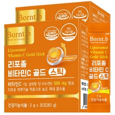 본트비 리포좀 비타민C 골드 스틱, 30포, 60g, 2박스