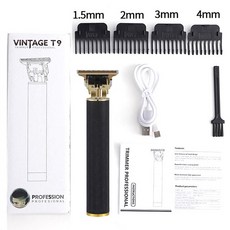 전기면도기 USB 전기 면도기 4 in 1 수염 4D 3 블레이드 코털 트리머 클리퍼 남성용 얼굴용 충전식, [05] Set A, [05] Set A, 1개