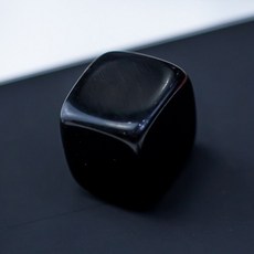 위스키 스톤 냉각 아이스 세트 선물 얼음 홈바 쿨링 스틸 화강암 큐브, Obsidian-1pcs, 1개