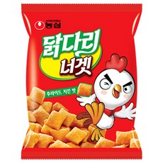 농심 닭다리 너겟 130g 봉지과자 스낵 치킨맛, 농심 닭다리너겟 130g, 12개