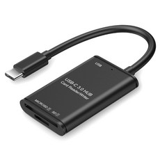 Type-C 휴대폰 컴퓨터 SD 카드 리더 OTG 어댑터 다기능 USB3.1 고속 Type-C- 마이크로 SD 카드 리더