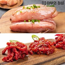 [어부의정성]속초직송저염선동백명란(500g)+낙지젓갈(500g)총1kg, 단품, 1개