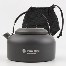 브리즈문 캠핑 알로이 주전자 M 1.4L, 1개 다크 그레이, 1세트