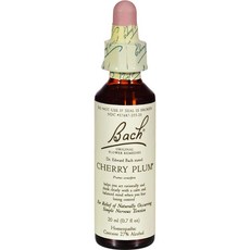 Bach Flower Essences 오리지널 플라워 레미디 체리 플럼, 20ml, 1개