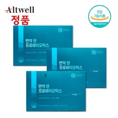 앨트웰 면역 앤 프로바이오틱스 유산균, 350mg×270캡슐 9개월분, 3세트, 90회분