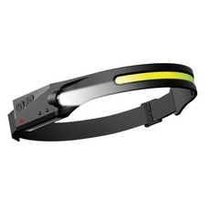 헤드라이트 헤드랜턴 램프 초경량COB 100m/300m 투광등 야외 야간 낚시 등산 LED 조명, 파동센서/8h/100m 초대형 투광등, 1개