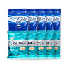 롯데제과 자일리톨 프로 싱글포장 40정 2종세트 x5, 10개, 360g