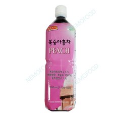 씨앤비에프 복숭아 홍차 액상, 1L, 1개