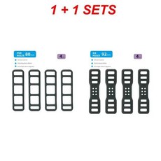 실리콘 탄성 스트랩 끈 띠 밴드 끈 띠 밴드 붕대 조명 램프 조명 운전 거울 레코, 11.2pcs, 1개