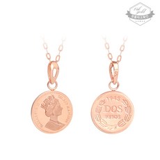 순금직사각엘리자베스코인펜던트