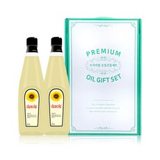식용유 세트 해바라기씨유 데솔레 10세트 500ml x 2개 선물세트 10세트 오일세트